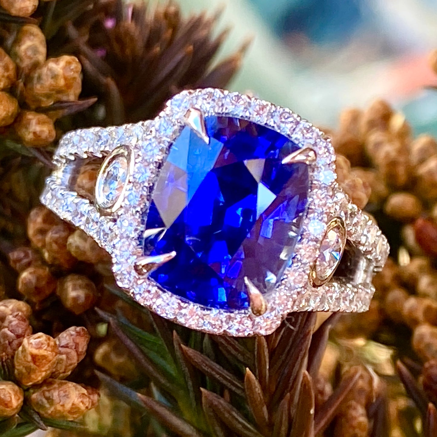 5.25 Blue Sapphire Ring