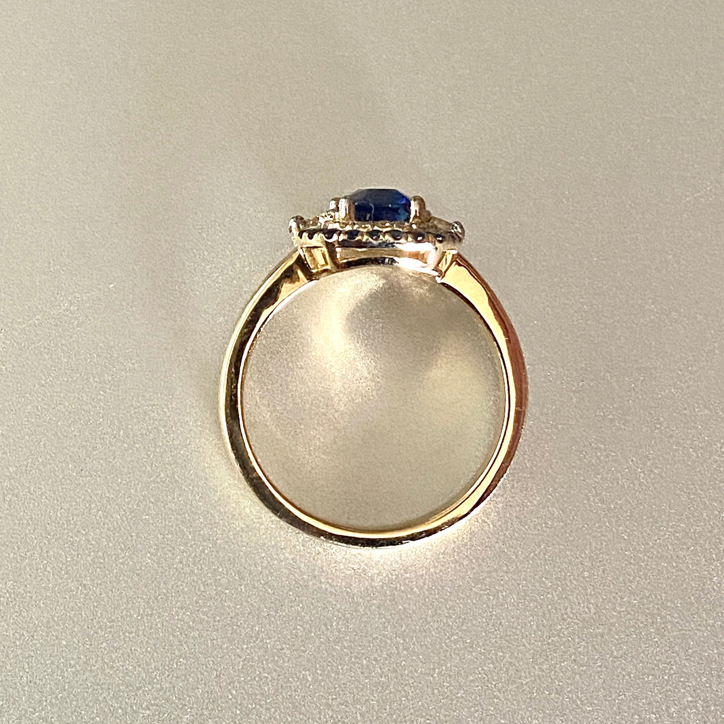 2.25 Blue Sapphire Ring