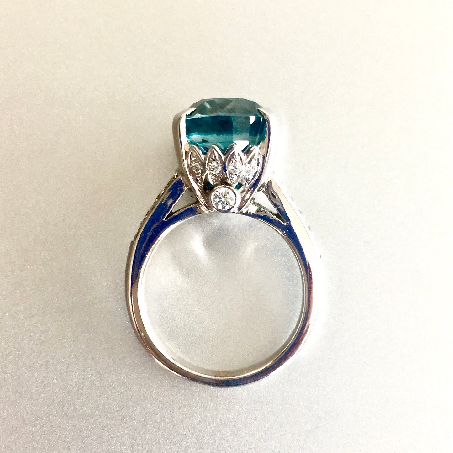 10.04 Blue Zircon Ring