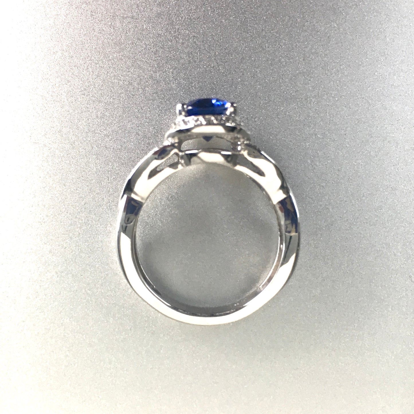 2.25 Blue Sapphire Ring