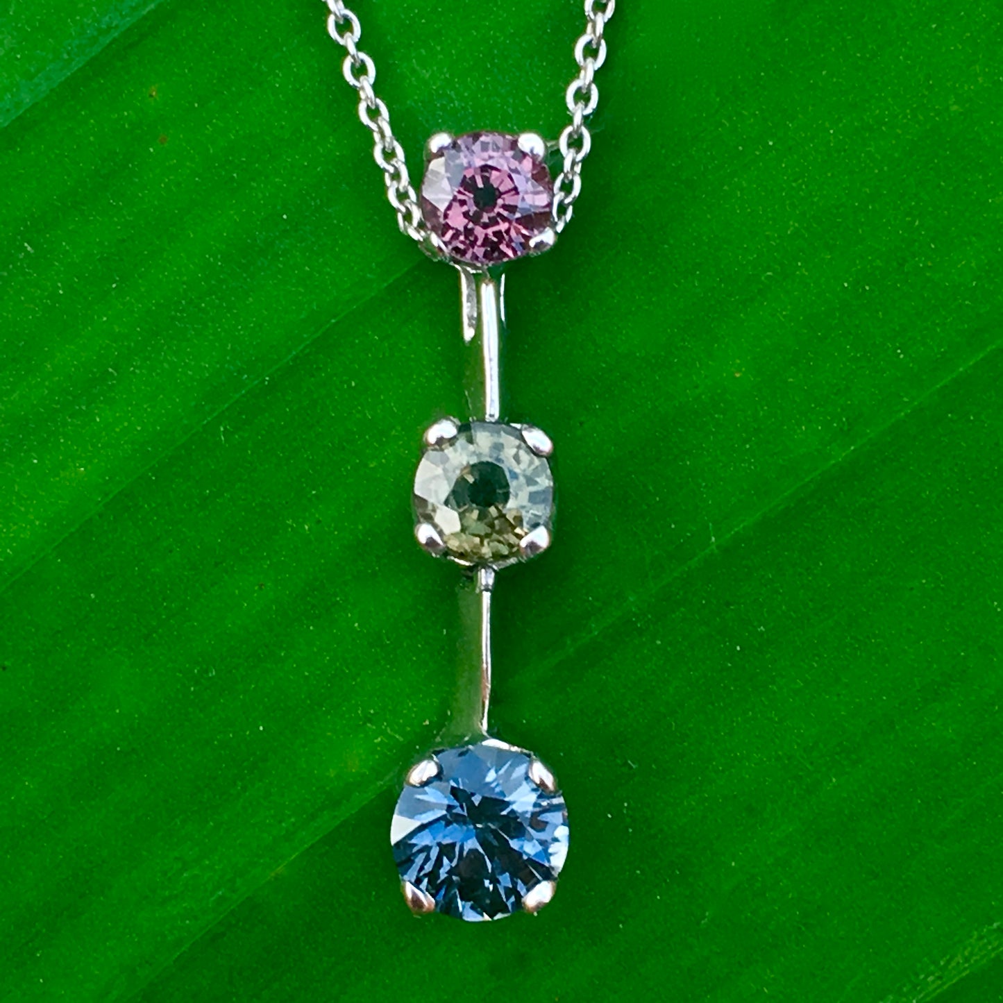 1.25 Color-Change Sapphire Pendant