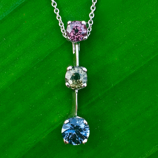 1.25 Color-Change Sapphire Pendant